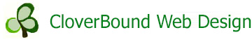 CloverBound Web Design logo CloverBound Web Design logo